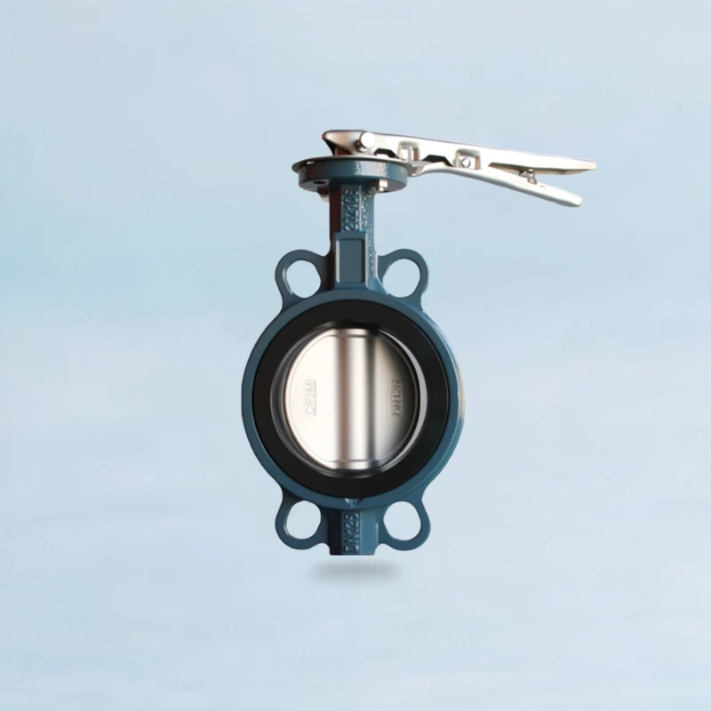 Signet Series Carbon Steel Wafer Butterfly Valve - Lever 