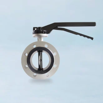PTFE Lined Butterfly Valve for corrosive media