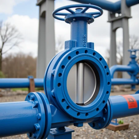 Wafer Style Butterfly Valve