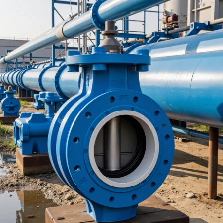 lugged and tapped butterfly valve