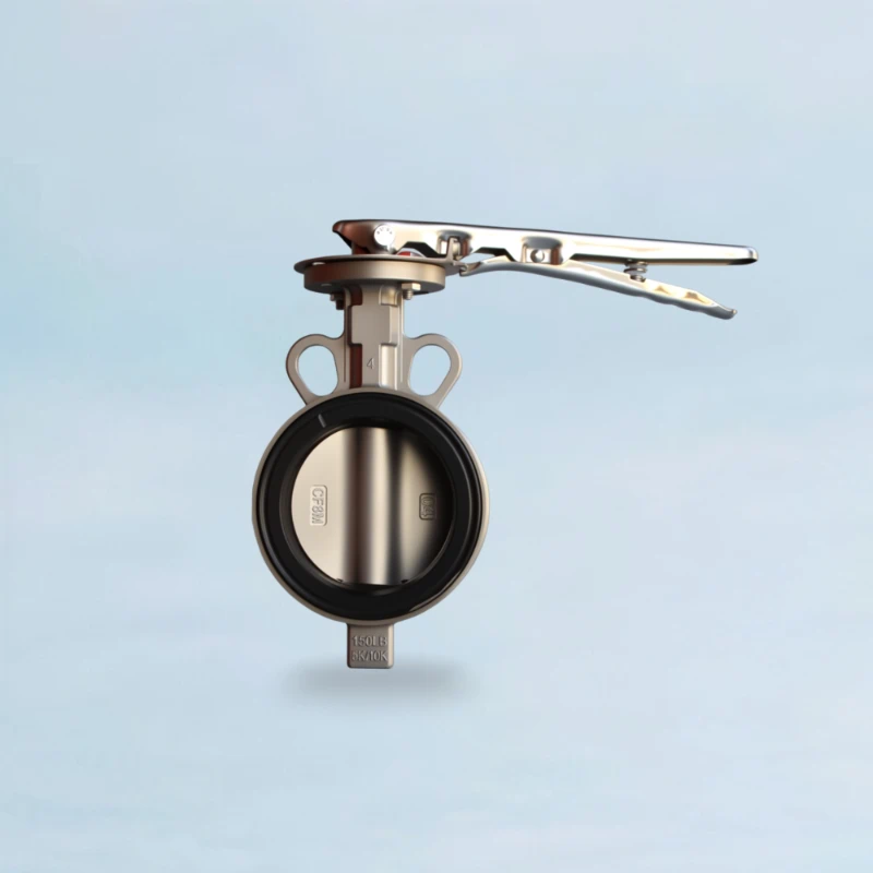 A collection of JRVAL wafer and lug type butterfly valves.