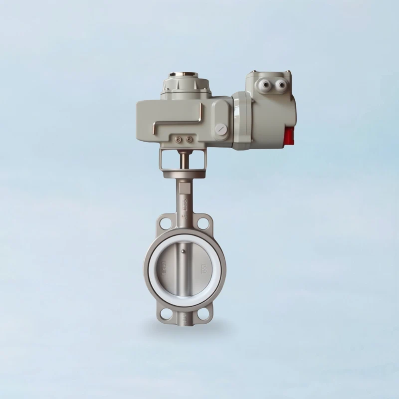 Heavy-Body Series Stainless Steel Wafer Type Butterfly Valve - Electric