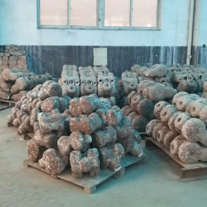 Raw metal ingots