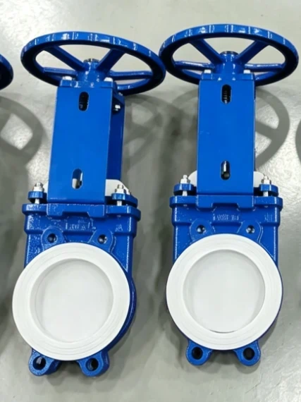 PTFE Lined Knife Gate Valve