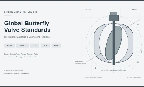 Butterfly Valve Standards Overvew & Manufacturing Reference
