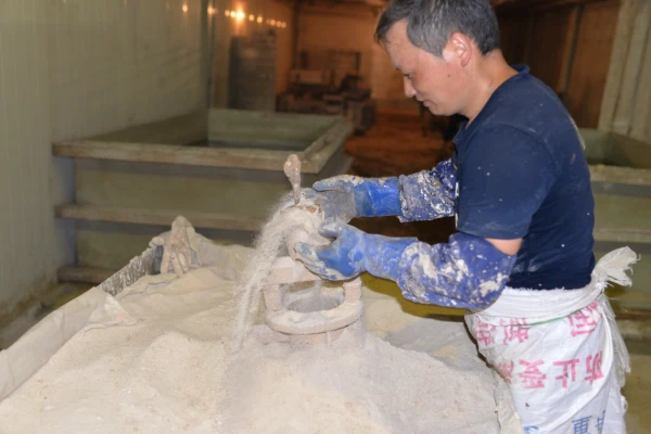 Shell molding resin coated sand casting